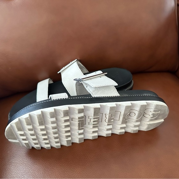 SOREL: 10.5 Women’s Roaming Slide Sandals - Sea Salt - Picture 8 of 12